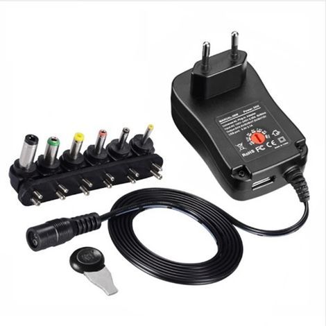 3V-12V 2.1A adaptateur AC/DC alimentation réglable adaptateur universel chargeur pour bande d\'ampoule LED CCTV (1/3)