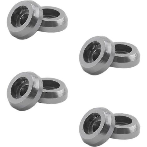 8 Stück Pleuelschrauben-Dichtungsscheiben aus Metall, Grau