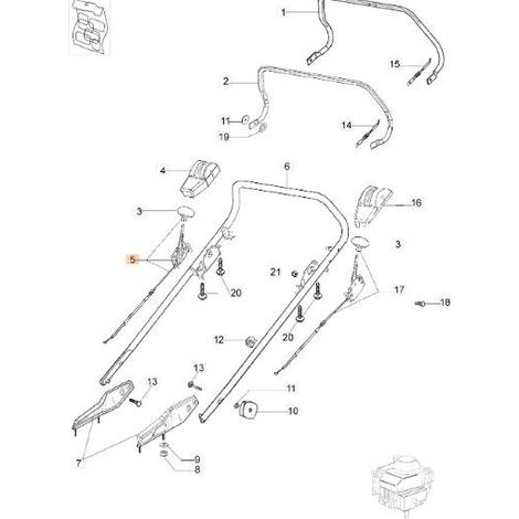 ACCÉLÉRATEUR COMPLET ORIGINAL EMAK 8203545R