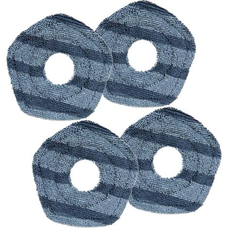 Eufy X10 Pro Mop Replacement Pads for Cleaning and Replacing X10 Pro Mop Cloths (4 Pack) (1/3)
