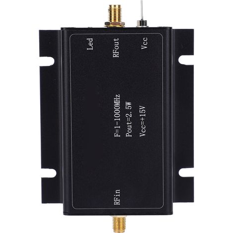 Module amplificateur large bande 15 V 1-1000 MHz avec circuit imprimé en alliage d'aluminium (1/5)