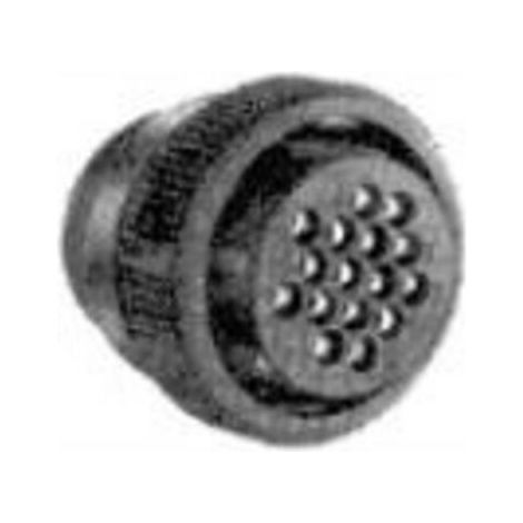 TE Connectivity 206837-1 Cosse cylindrique mâle mâle, droit Nombre total de pôles: 24 Série (connecteur rond): CPC 1 pc(s) A043621 (1/5)