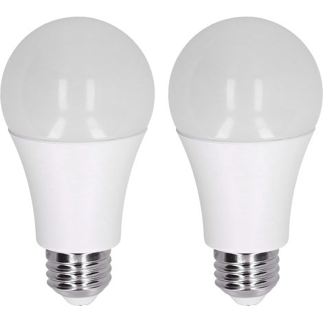 2 ampoules LED E27 non-variables 13W/1560LM blanc pur 85-265V économie d'énergie pour chambre (1/5)