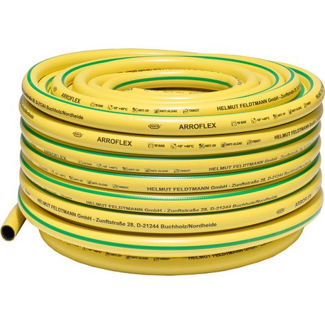 Gr .25 Meter ARROFLEX 3/4'' METER gelb 3/4'' ARROFLEX PVC water hose with (1/6)