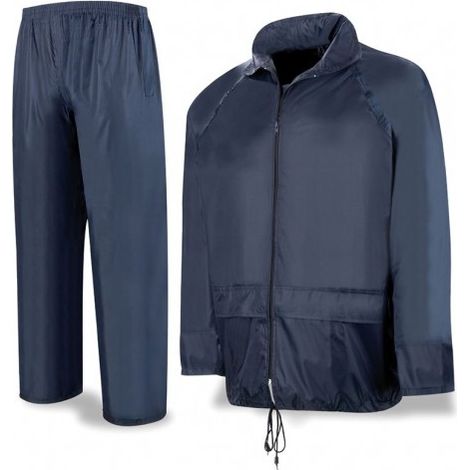 Traje agua ingeniero poliéster/pvc azul l