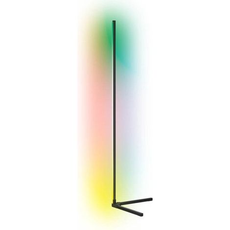 [GEBRAUCHT] B-Ware Calex Stehleuchte Standlampe Smart LED mit Fernbedienung RGBW schwarz Kunststoff (1/2)