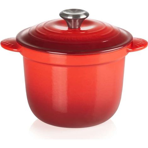 Le Creuset Cocotte Every in ghisa vetrificata, 18 cm, Arancio (1/5)