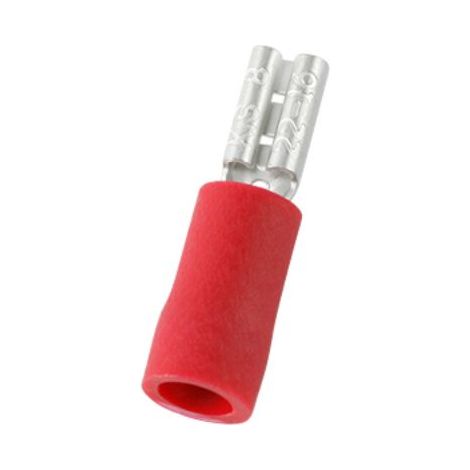 Cosse faston RS PRO, 0,5 1,5 mm2, 22 16 AWG, Isolée, Rouge