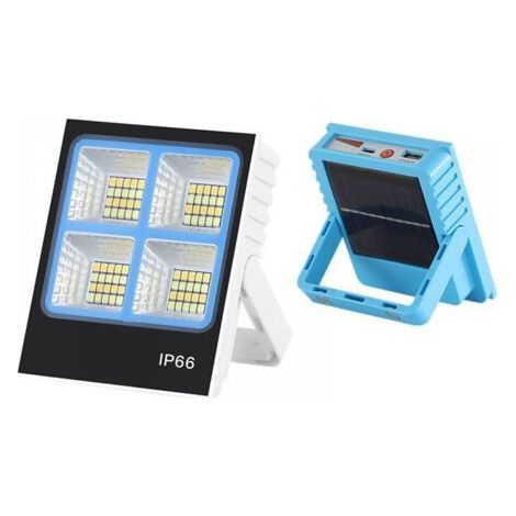 Lampe de camping solaire Une lampe solaire rechargeable et longue durée, idéale pour le camping, à suspendre sous une tente ou à utiliser à la main (1/4)