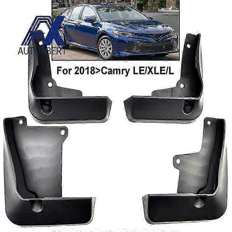 Pour Toyota Camry 2018 L LE XLE 4 pièces Bavettes avant et arrière, accessoires auto, pièces auto, ailes, élargisseurs d'ailes (1/5)