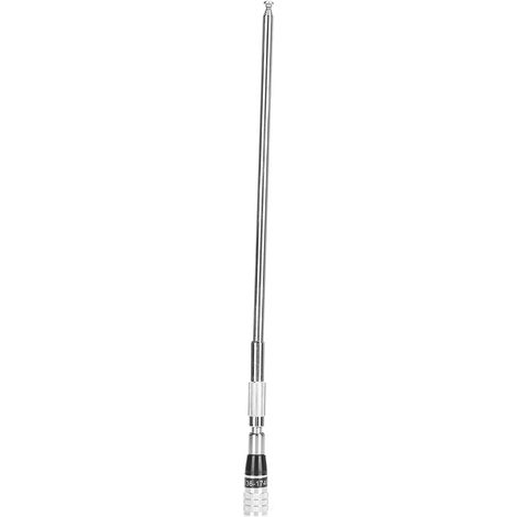Teleskopantenne – 1 Stück – Metall – Hohe Verstärkung – Für Alpha Astro GPS – 108 cm (1/5)