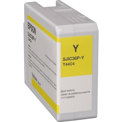 Cartouche d'encre Epson SJIC36P(Y) (C13T44C440), jaune