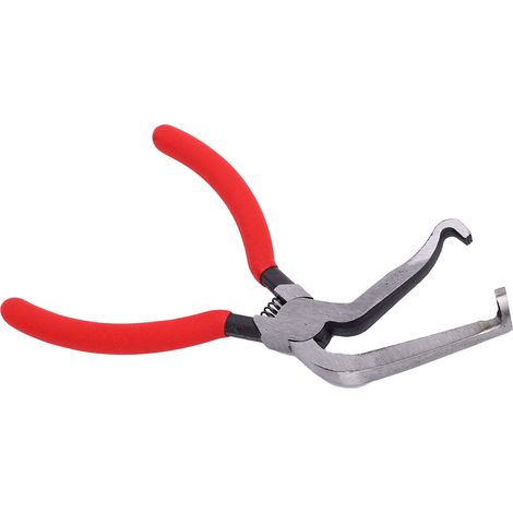 Pince à déclipser électrique multifonction, poignée ergonomique antidérapante, tête coudée 60° dentelée, pince à connecteurs (1/5)