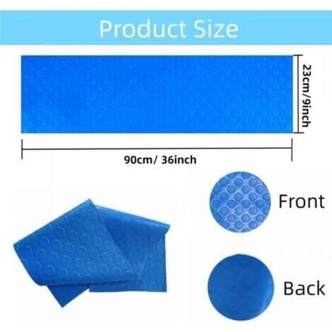Poolleitermatte 23×90cm, Leitermatte mit rutschfester Oberfläche, Pooltreppenmatte, rutschfeste Stufenmatte, Poolbodenmatte für Poolleitern und Badezimmer (1/5)