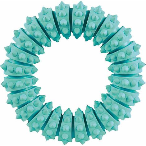 Trixie Anillo Denta Fun, Caucho Natural, Menta, 9cm,ø12cm