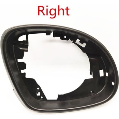 Noir-droite - Support de cadre de rétroviseur latéral gauche et droit pour VW Tiguan Sharan, Skoda Yeti, Acce (1/4)