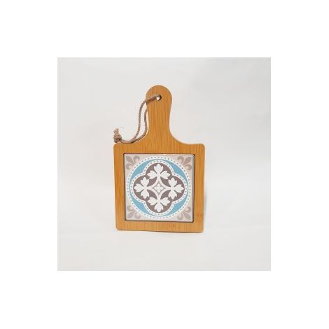 Etm Tagliere Ragusa Legno Ceramica 20×12 cm (1/2)