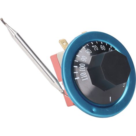 Thermostat réglable de 30 à 110 °C, à réponse rapide et réarmement automatique, pour fours AC250V 16A (1/5)