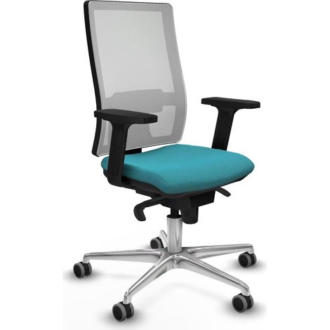 Piqueras y Crespo Bürostuhl Weiß Ergonomisch