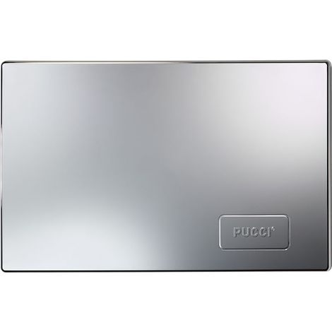 Placca con Telaio per Cassetta Sara Pneu Pucci Cromo