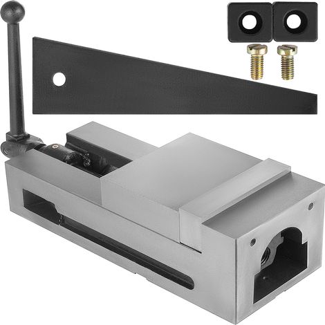 VEVOR Etau de Percage de Fraisage, Ouverture 160 mm Precision Etau de Serrage 29 KN deetabli Hauteur 120 mm Serre-Joint Etabli Accessoire Principal   pour Fraiseuse de Precision et Machine NC/CNC