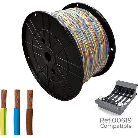 SEDILES Cavo intrecciato H07Z1-K 450/750V 3G2.50mm² tricolore 200m (bobina Ø40x20cm)