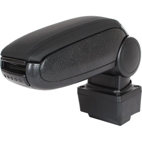Juego de reposabrazos para Audi A3 8L 96-03, cuero ecológico negro + kit de instalación. (1/2)