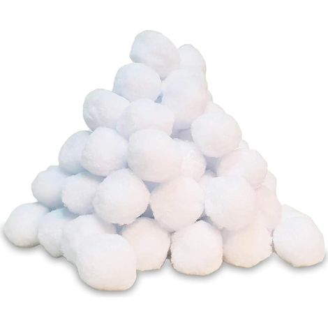 Remplace de Sable Filtrant pour Piscines,Boules de Filtre de Piscine Peut,Balles Filtrantes Piscine,Boules de Remplacement pour Sable Filtre Piscine,MéDia Filtre à Fibres pour Piscine (300, Grammes) (1/5)