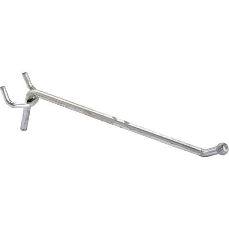 Gancio 1 Filo Per Pannelli Forati Con Punta Antinfortunistica - ø mm.3,8x5x250 l. - 50 pz (1/2)