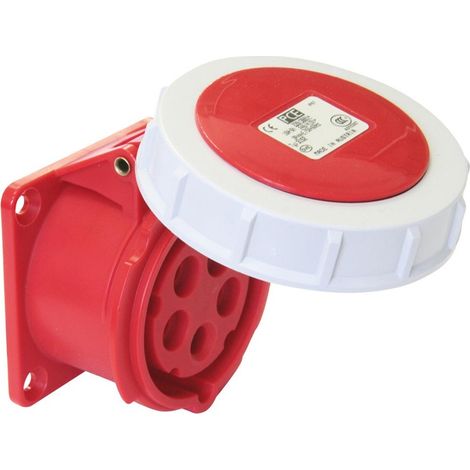 Presa dritta 32A 3P+T+N 380V IP67 Pce