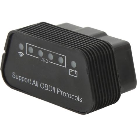 Scanner OBD2 WiFi, rilevatore di guasti OBD wireless, lettore di codici, strumento diagnostico per ELM327-Crezuo-Crezuo