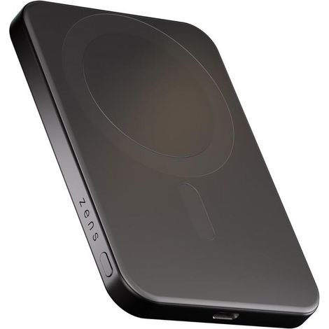 ZENS Pro 1 Slim 5000 mAh Cargador inalámbrico Negro (1/5)