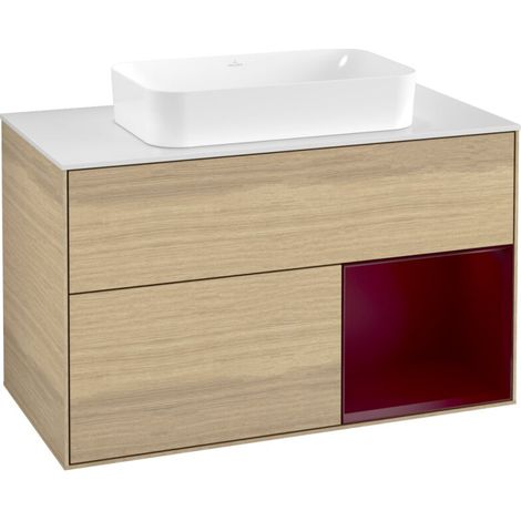 Meuble sous-lavabo Villeroy & Boch F661HBPC Finion F66 (1/2)