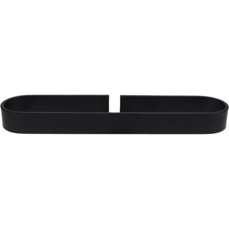 royaluxe- Etagère à Serviettes Étagère De Support Couleur De Noir 30CM Applicable à la cuisine et à la salle de bain (1/4)