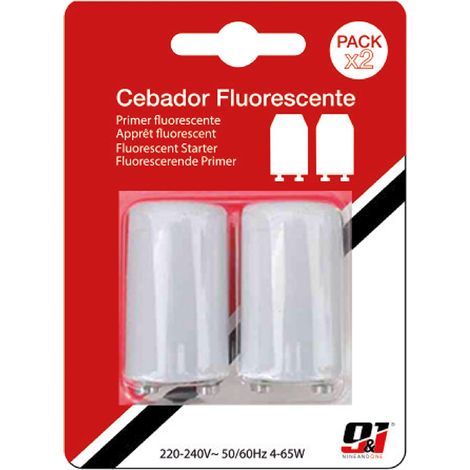 ORION91 Pack x 12 unidades Cebador Fluorescente T5 T8 Lineales Circulares 240V 50Hz