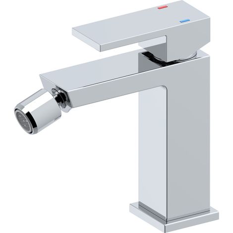 Miscelatore Bidet Serie Rubik Cromato (1/2)