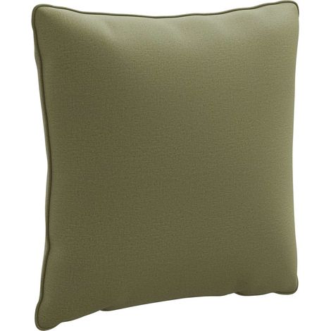1-Piece Back Cushion PUTTEN 100% Polyester Olive Green vidaXL (1/5)