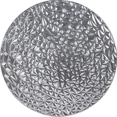 Wandobjekt MOSCAVIDE Metall 60 cm Silber (1/5)