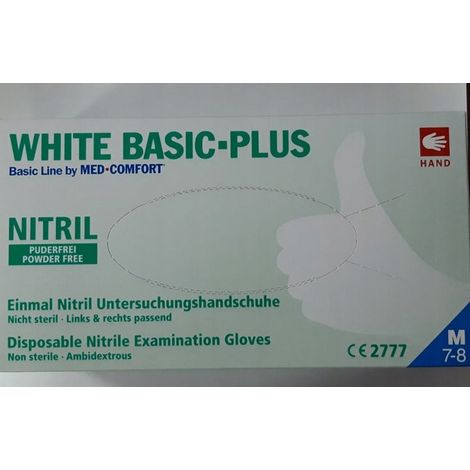 guanti in nitrile M 200 pezzi.
