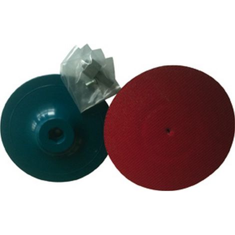 Vassoio Pile Velcro, Ø 125 Mm, Flangia Filettata M14