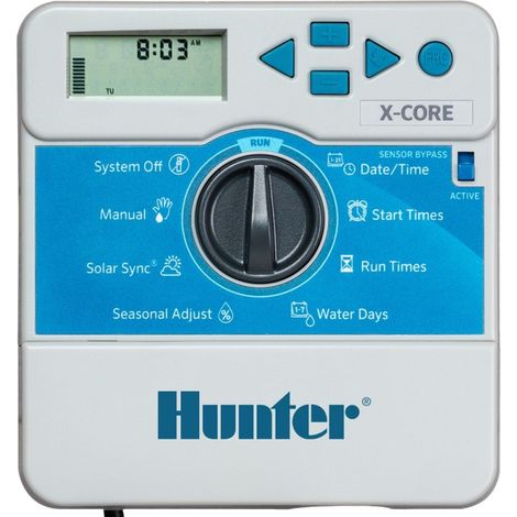 Programador de Riego Hunter Serie XC Interior 4 Zonas (1/2)