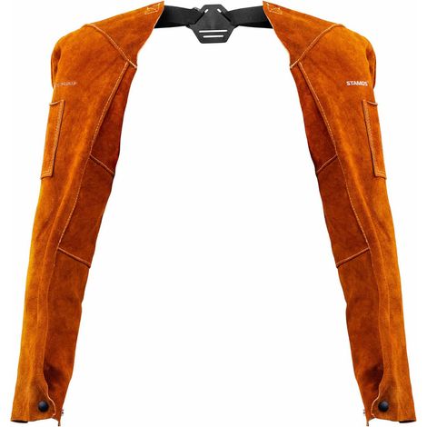 Polsini per saldatore - crosta di vacchetta - 70/57 x 16/26 cm 140007113