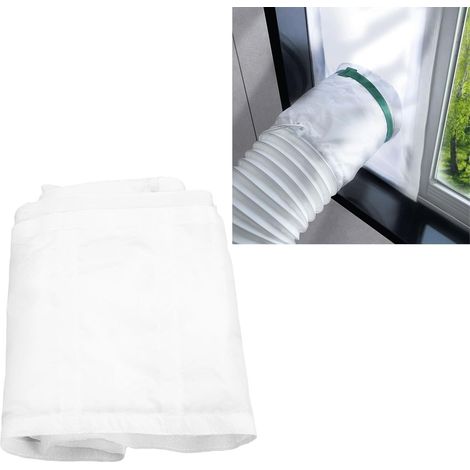 25x90 cm Joint de FenêTre Climatisation pour la Climatisation Mobile et SèChe Linge,Longueur Ajustable Etanche Facile à Installer (1/5)