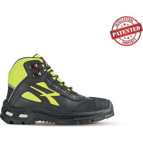 Scarpe antinfortunistiche U-Power Form S3 CI RS SRC ESD - 42 - Nero/Giallo (1/3)