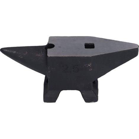 Enclume Corne Acier 2,5kg Établi Antirouille Haute Dureté Outil de Forge pour Forgeron Rivetage (1/5)