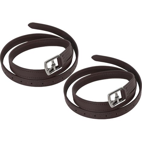 Microfiber Stirrup Straps for Equestrian Riders, Set of 2 (1/5)