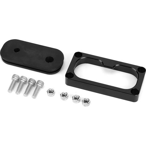 Kit de montage de gaine de câble de changement de vitesse en alliage d'aluminium noir pour tablier, compatible avec les Honda Civic Integra équipées de moteurs de la série K. (1/5)