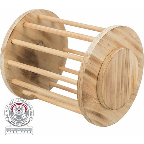 Giocattolo per Roditori Trixie Legno Ø 20 × 23 CM Marrone (1/5)