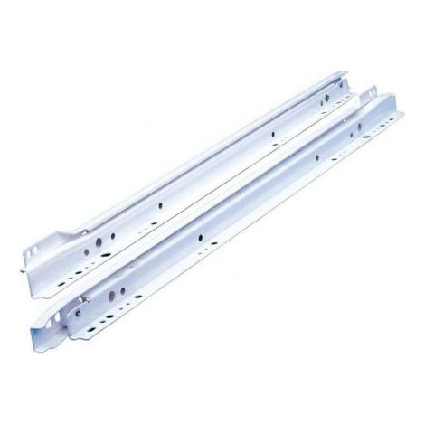 GUIDA PER CASSETTI GUIDE SCORREVOLI DI MOBILI CUCINA ARMADIO 30 cm COLORE BIANCO