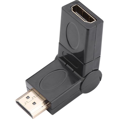 360 Grad drehbarer, verstellbarer HDMI-Stecker auf HDMI-Buchse-Adapter (1/5)